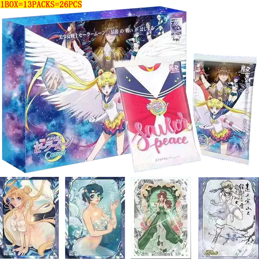 

New Sailor Moon Cosmos 31st Anniversary Limited Cards Goddess Story ACG Goddess Alliance Eternal Crystal Series Game Toys Gifts