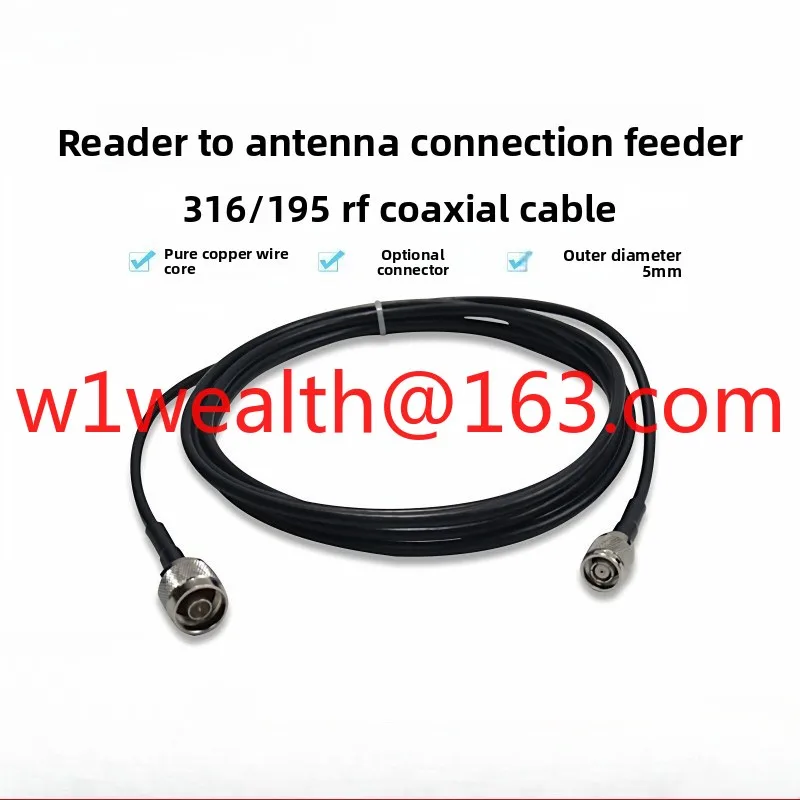 Feeder Extension 316/195 Feeder UHF Antenna Connector Writer TNC/SMA/IPEX/MMCX