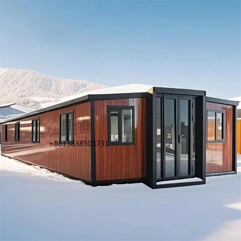 

Expandable Prefabricated House 20Ft 40Ft Container Houses Ready Made Modular Prefab Tiny Home 2 3 Bedrooms Hot Sale Canada