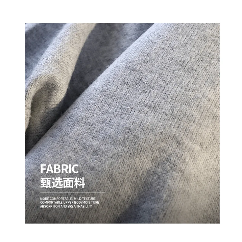 Fake Two-piece Shirt Collar Sweater Men's Spliced   contrasting Color Long-sleeved Pullover Casual Loose Top