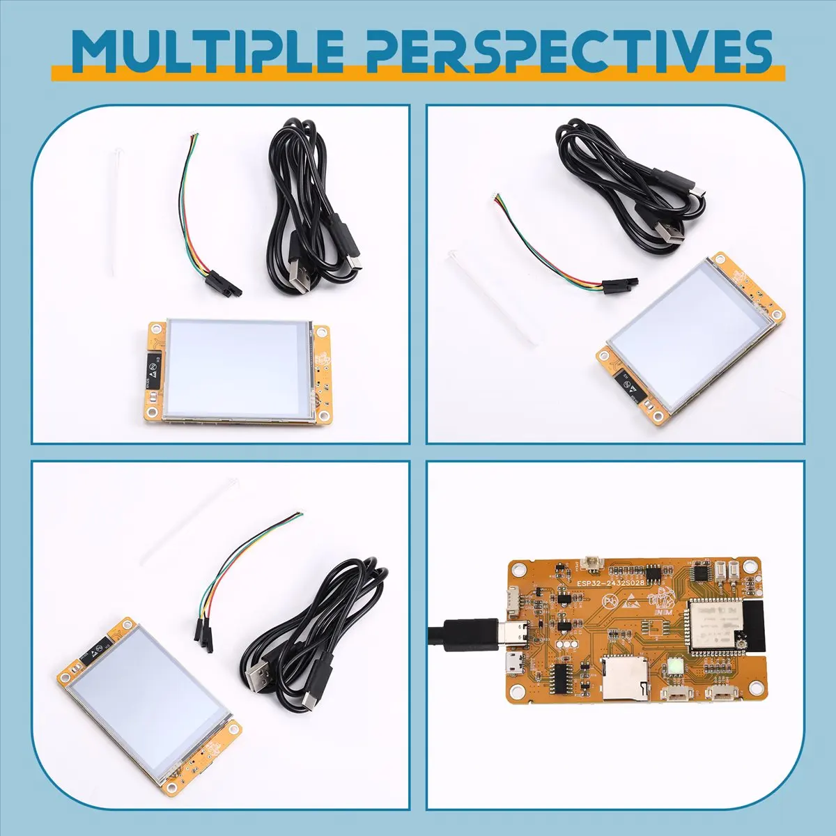 Qualified- 1060KH/S NMMiner NerdMiner 2.8 Inch Smart Display Bitcoin Crypto Solo Lottery Miner Upgraded Harshrate NerdMiner