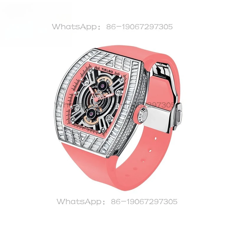 827S Ladies Watch Waterproof Hollow Quartz Fashion Barrel Watch