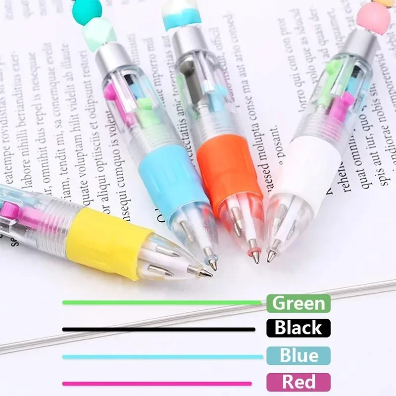 26Pcs Beaded Pen DIY Beaded Pen Wholesale Ballpoint Pens Beadable Pen Student School Office Gift Office Supplies Cute Stationery