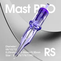 20pcs/lot Sterilized RS Tattoo Cartridge Needle Makeup Permanent  Needles Cartridge Pen Permanent Eyebrow Tattoo Supplies