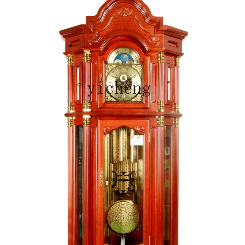 XL Floor Clock Living Room Floor Clock Villa Lobby Light Luxury Machinery Floor Clock HG6189