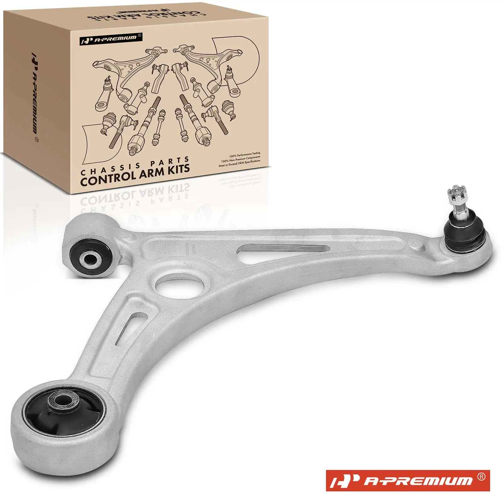 A-Premium Front Right Lower Control Arm&Ball Joint Assembly for Kia Niro 2017-2022 Niro EV 2019-2022 Hyundai Ioniq 2017-2022