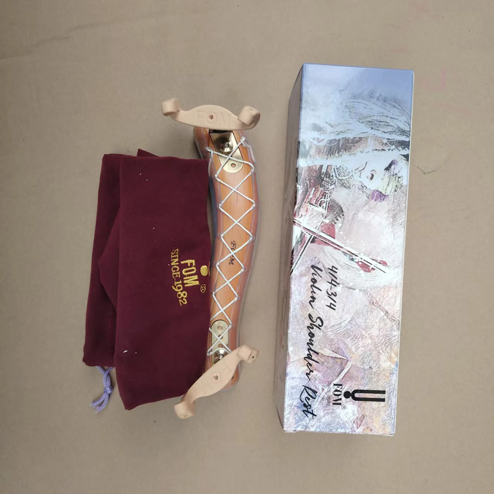 4/4 الكمان الأميرة الكتف قوس لي-832 #4