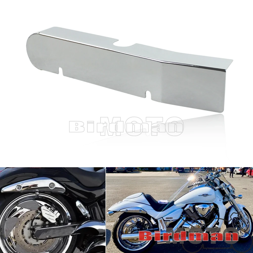 

Motorcycle Chrome Steel Right Side Swing Arm Covers For Suzuki Boulevard M109R M109R BOSS M109R2 VZR1800 M1800R 2006-2017