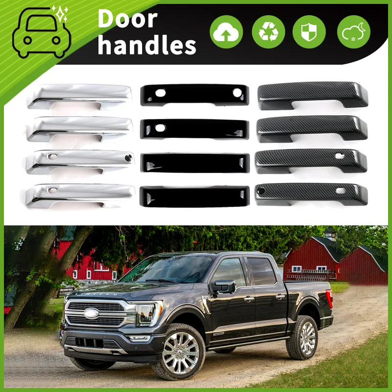 

Suitable for 22-24 Ford Raptor F150 door handle door bowl handle scratch-proof modification special accessories