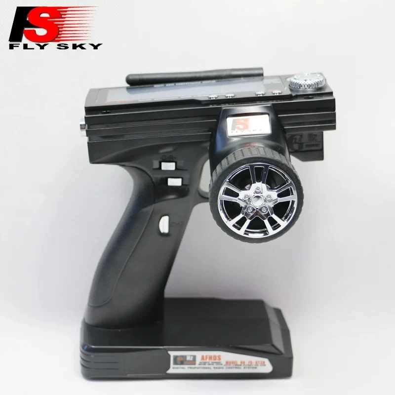 

【FS-GT3B】FLYSKY 3-Channel RC Transmitter with LCD Screen, for Car & Boat Models, Includes Receiver