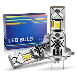 2PCS CANbus For Ford Galaxy 2001 2002 2003 2004-2007 LED Headlights H7 Low Beam Bulbs 20000LM White 12V Plug and Play