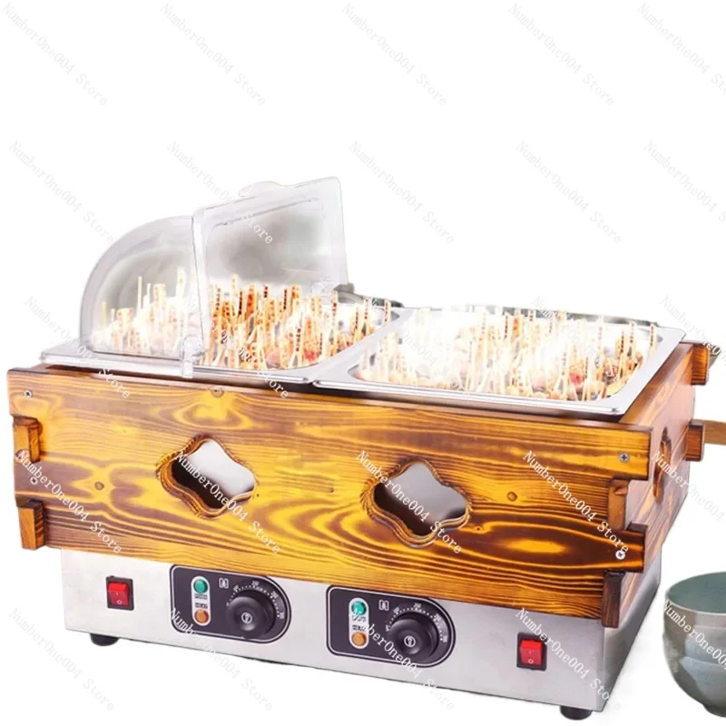 Applicable to Commercial Skewers Incense Oden Double Cylinder Kanto Boiling Machine