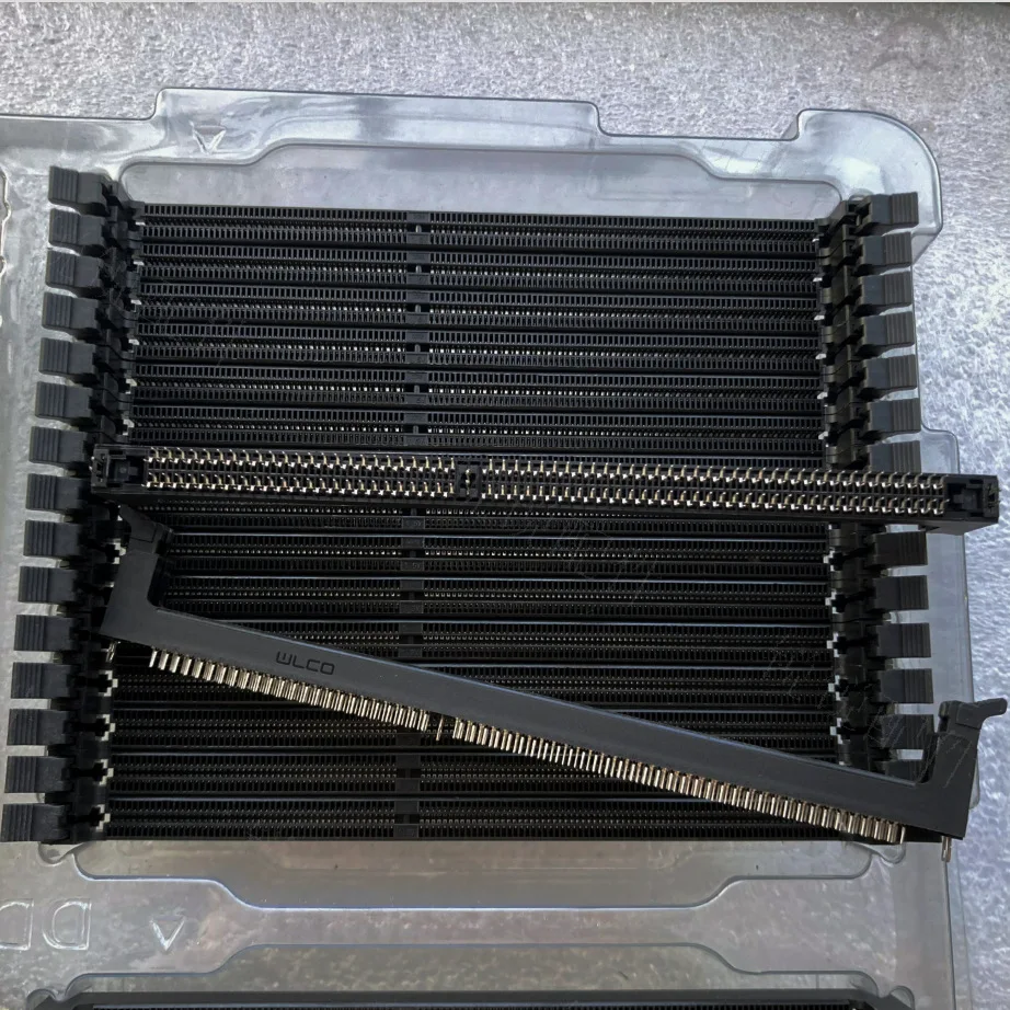 For desktop computer main board DDR3 memory slot 1.5V black buckle third generation vertical plug-in 240P card slot seat