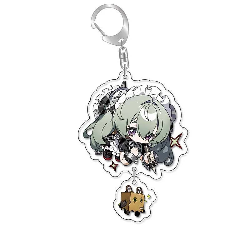 6cm Zenless Zone Zero Game Billy Von Ellen Joe Koleda Anime Phone Chain Acrylic Cellphone Chain Phone Lanyard Keychain Jewelry