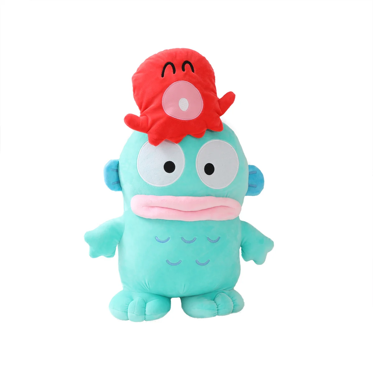 

60 см Симпатичная Подушка Hangyodon набивная аниме очень мягкая подушка на спину Hangyodon Kawaii плюши домашний декор подарки на день рождения