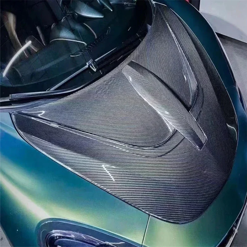 KQX Fine Craft Carbon Fiber Front Hood Custom Mod Auto Parts Fit 540 570 Sports Car