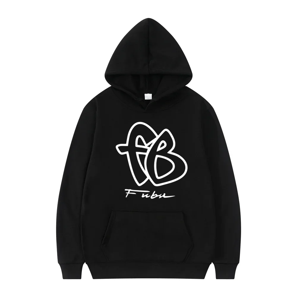 Autumn and Winter Fubu Fb Hoodie, High-quality Men's Hoodie, Fashionable Unisex Streetwear, Men's Casual Pullover