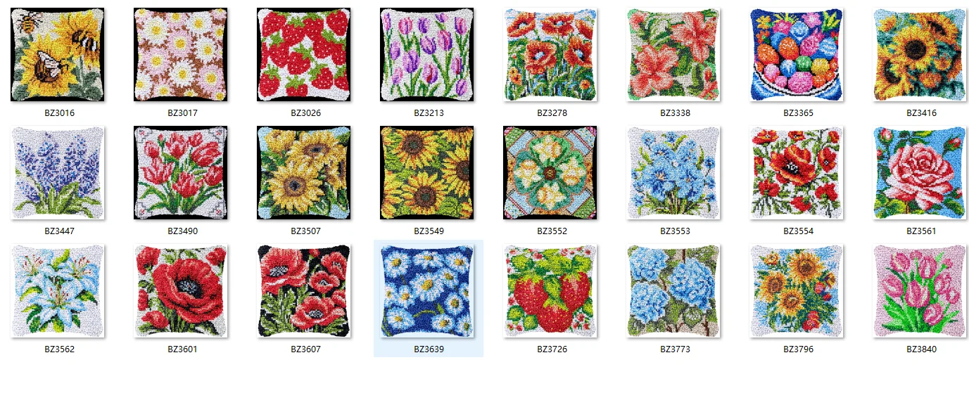 

Комплект крючков с защелкой в виде пчелы, ковер, холст, цветные цветы, стили ручной идея, килим «сделай сам», вышивка, цветы ручной работы 43-43 см