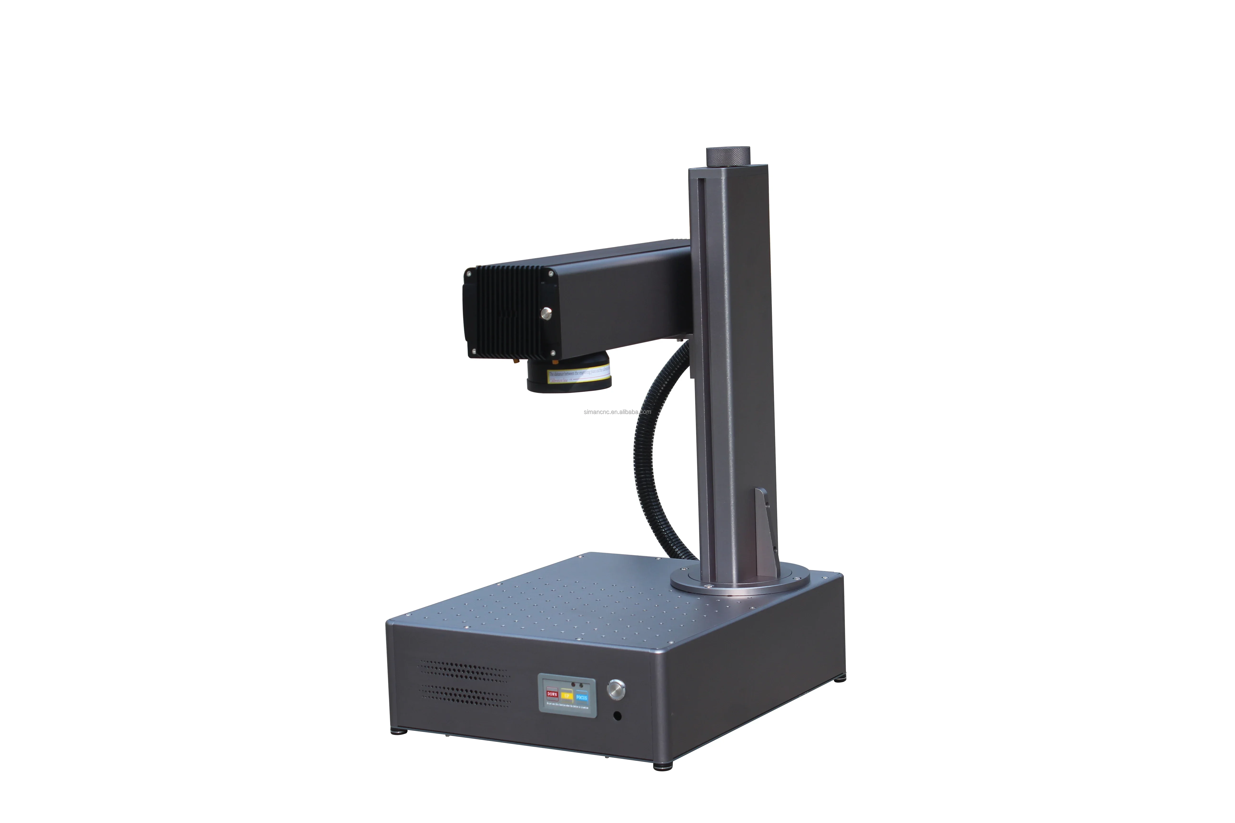 2023 New Arrival Autofocus Motorized Compact Model Fiber Laser Marking Machine Laser Engraver Raycus  20W 30W 50W 60W