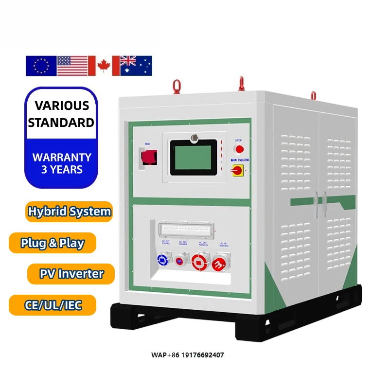 COMBINE Lithium-Ion Battery 576V 600V Energy Storage System 100kWh 199kwh for Commercial and Industrial Use With PV Inverter