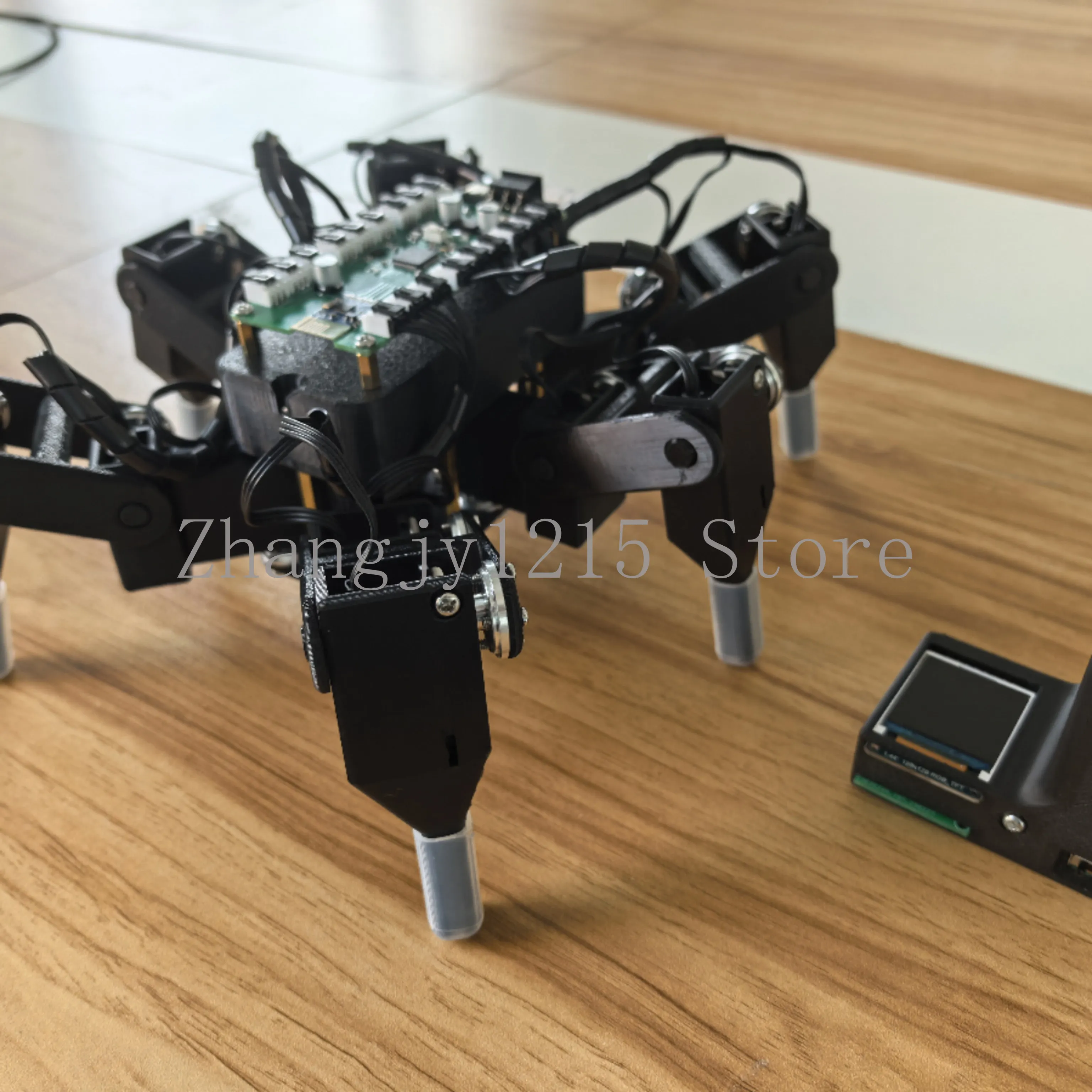 Bionic Adaptive Hexapod Spider Robot, Programming Maker Electronics Building Block Microcontroller Kechuang DIY Kit