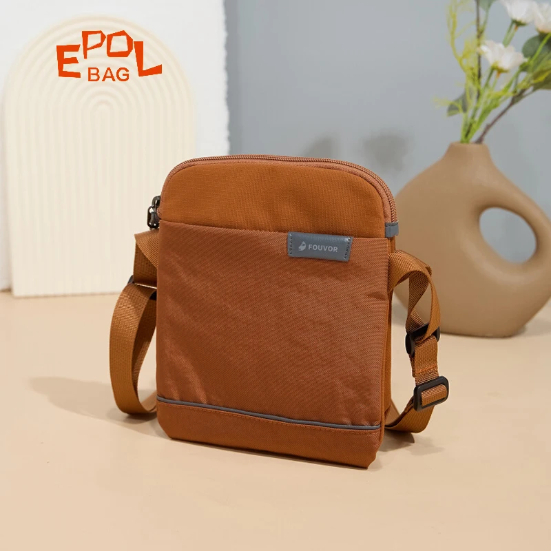 

EPOL Small Shoulder Bag Casual Fashion Sports Women's Crossbody Bag 2025 Trend Nylon Canvas Lightweight Messenger Bags 3063-01