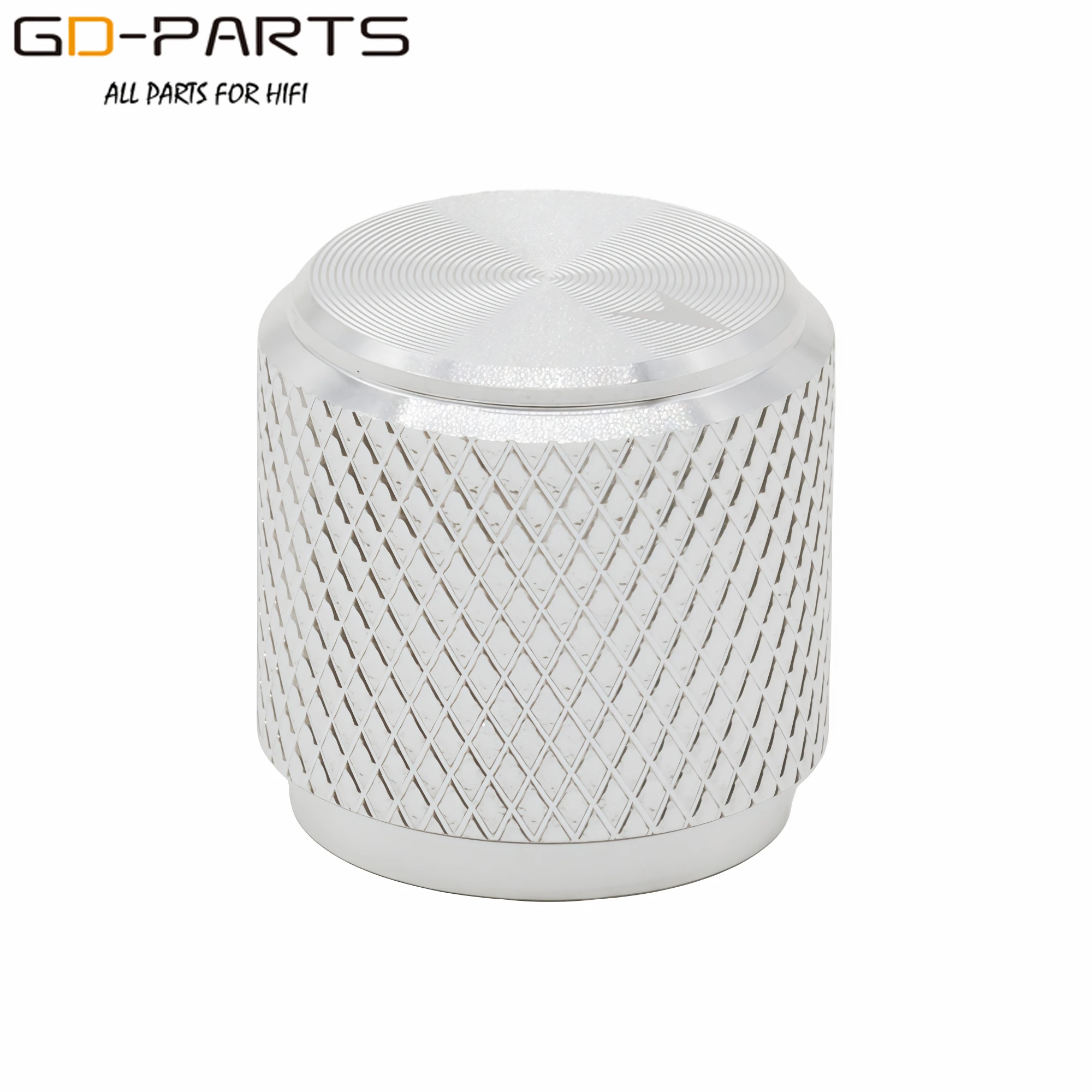 1PC 13x13mm Mini Solid Full Aluminum knob Button for Guitar AMP Effect Pedal Cabinet 6mm Shaft Hole Silver Black Gold