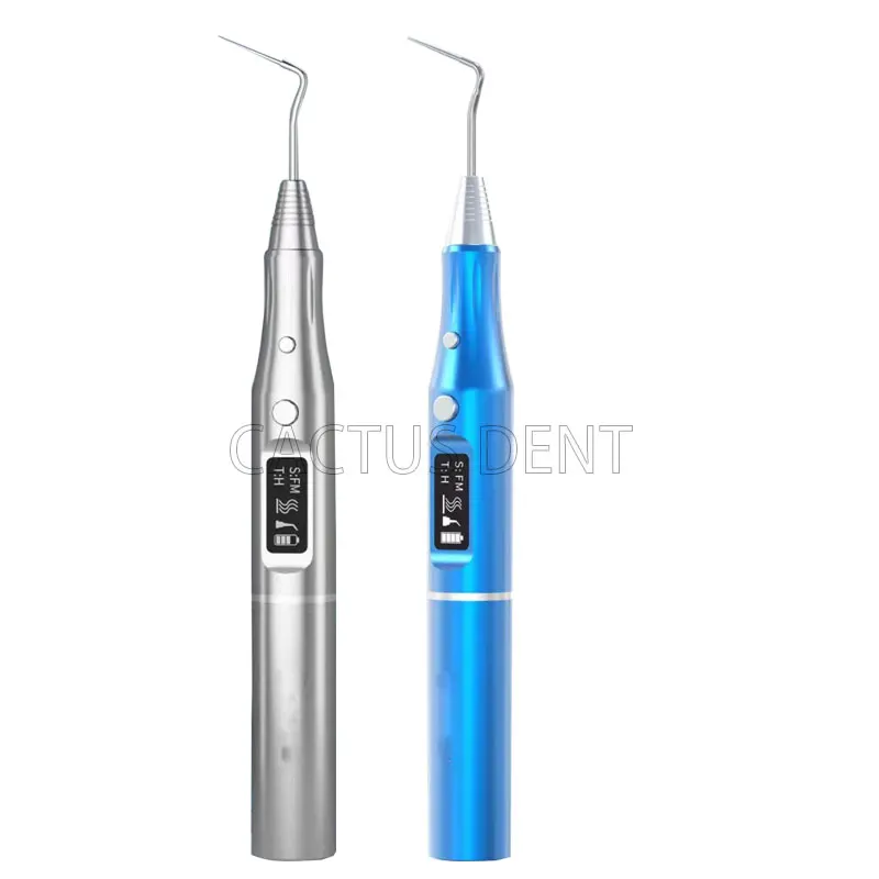 Dentals Obturation Pen Endodontic Gutta Percha Obturation System Obturation Pen with 2 Needles Tips