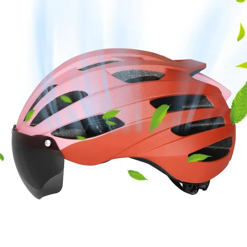 Ultralight Bicycle HelmetRoad Mtb Mountain Bike Led With Removable Visor Goggles For Cycling Helmet Casco Accesorios