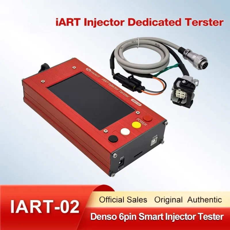 

AM-IART02 для DENSO 6PINS Интеллектуальный тестер инжекторов Тестирование напряжения, давления, индуктивности, сопротивления