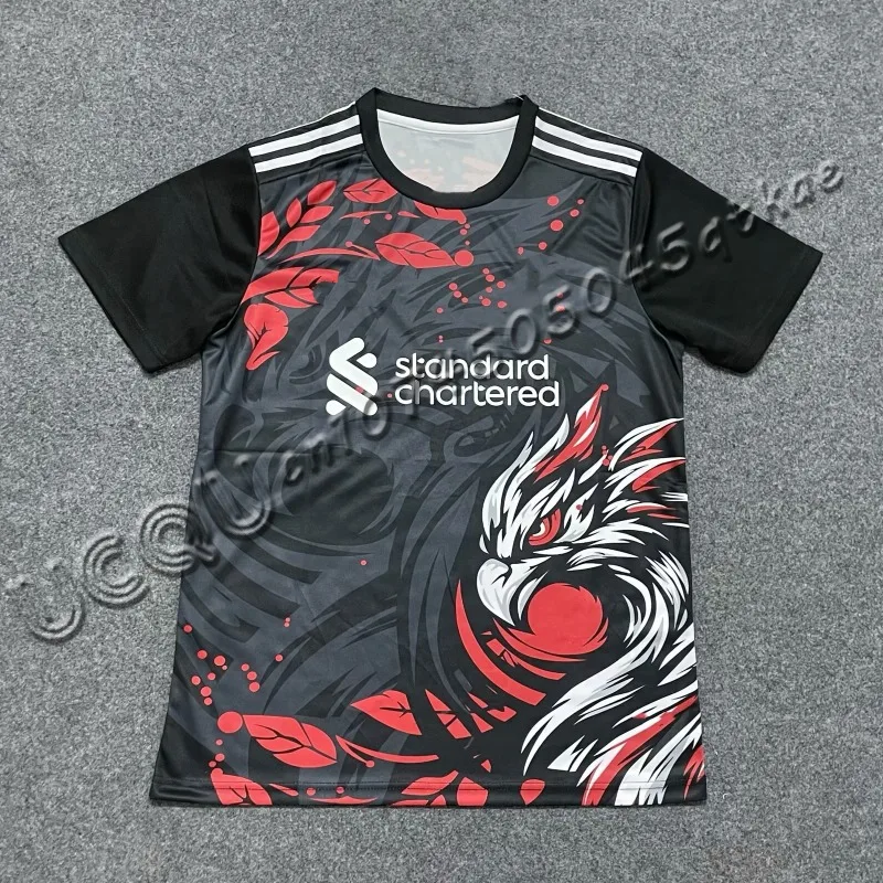 New Football Jerseys Warm-up Training Clothes T-shirt Children Men's Liverpool Special Edition Football Jerseys