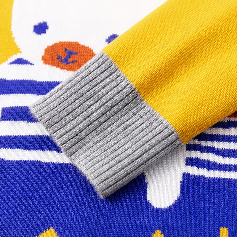 Factory direct sales European and American children's sweaters new autumn and winter boys and girls baby children's bottoming k