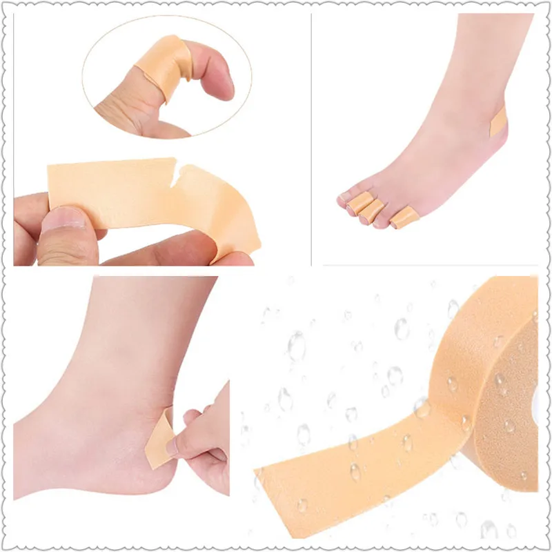 Foam Foot Corn Calluses Toe Finger Protector Tape Hallux Valgus Bunion Shoe Cushion Anti-friction High Heel Feet Pads Sticker