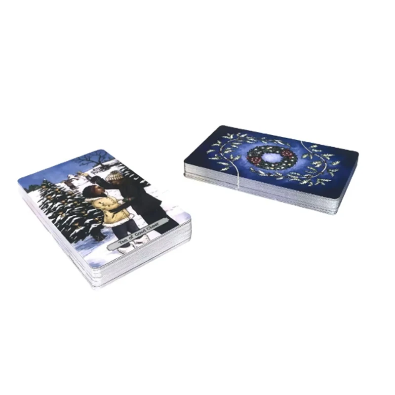 Hot sales Yuletide Tarot Oracle Card Fate Divination Prophecy Card Family Party Game Tarot