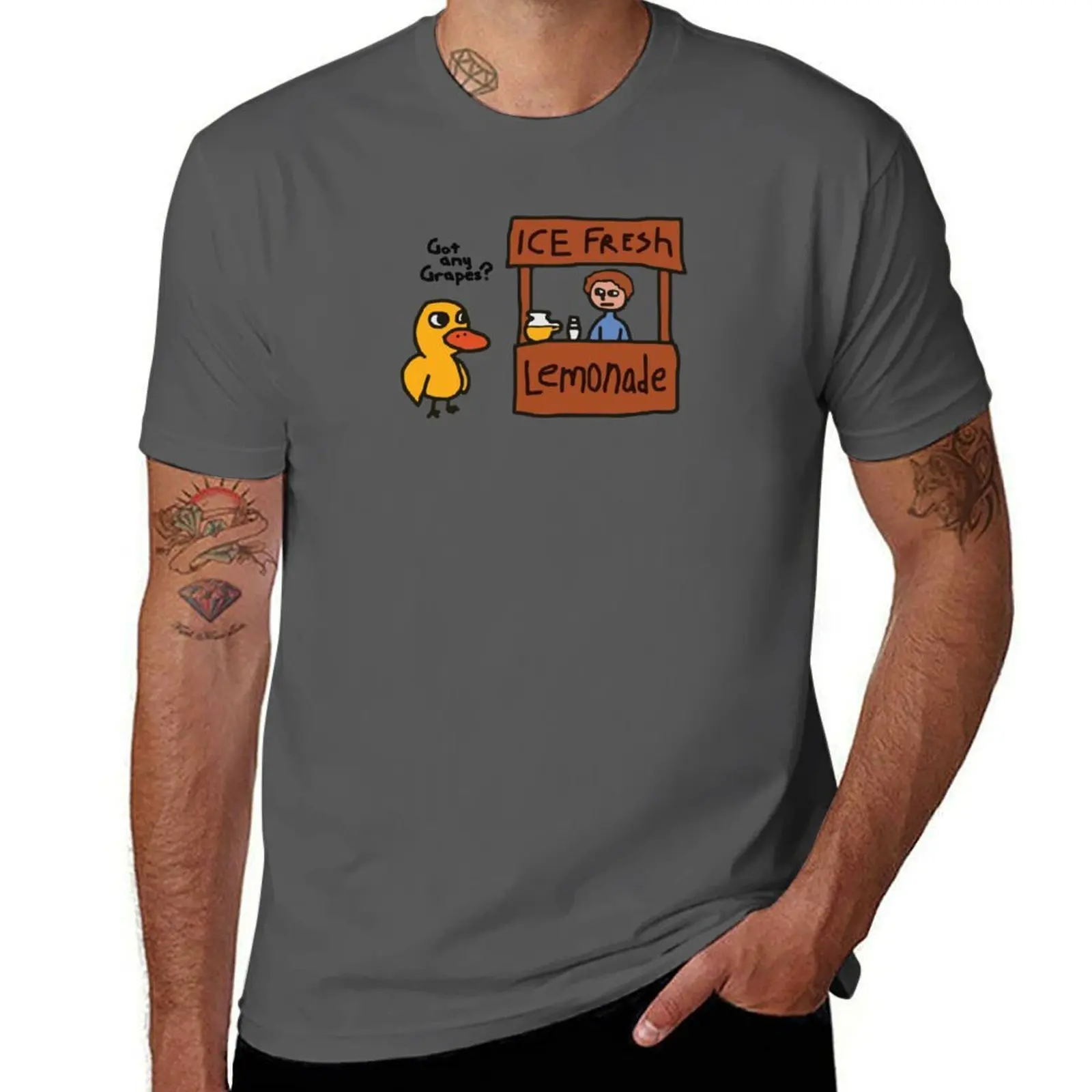 ,gift got grapes? any T-Shirt Daily Casual Short Sleeve Tee Shirt