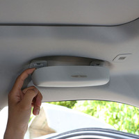 Car Sun Glasses Case for Ford EDGE Explorer Expedition EVOS START C-MAX S-MAX B-MAX Galaxy Sunglasses Holder Storage Box
