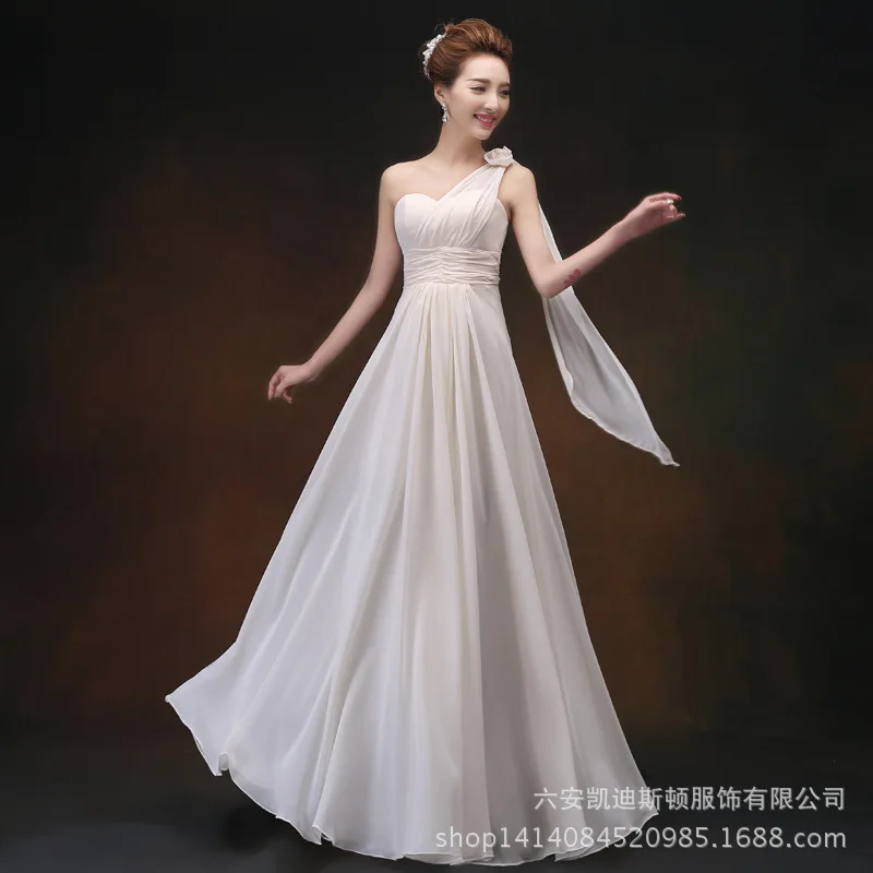 LAKD-0308#Bridesmaid Dress 2024 New Wedding Birthday Graduation Annual Meeting Banquet Evening Dress Long Style Wholesale Cheap