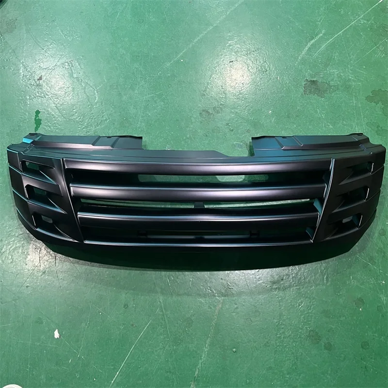 MATTE BLACK FRONT RACING GRILLE GRILLS FRONT BUMPER MASK COVER FIT FOR DMAX D-MAX 2016-2018 2012-2015 GRILL AUTO EXTERIOR COVERS