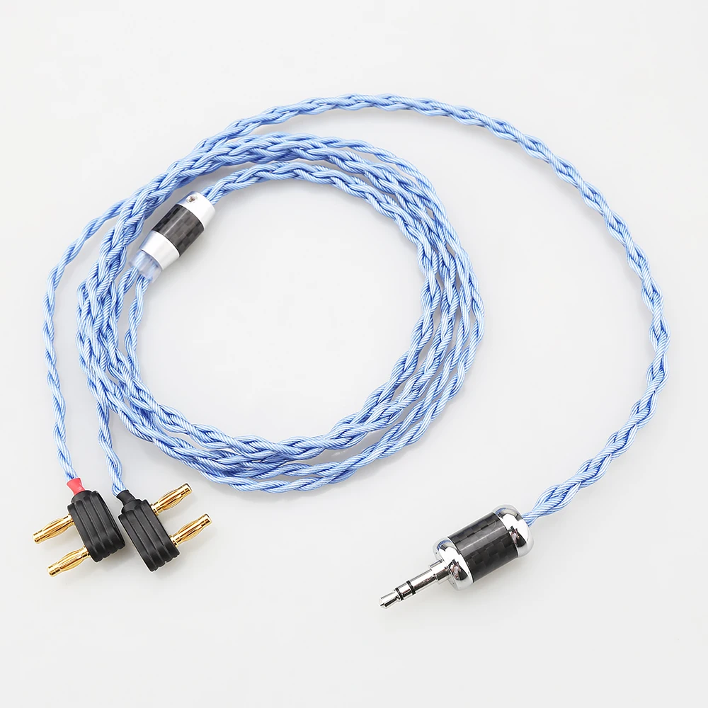 HIFI 3.5mm 4.4mm XLR 4Pin OCC Silver Plated Earphone Upgraded Cable for Austrian 800s ud701 The Composer Headphone