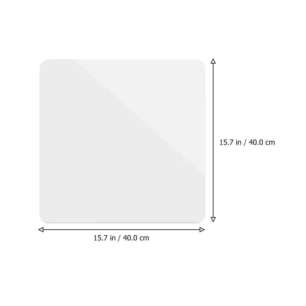 1Pcs Long-Lasting Recyclable Acrylic Mirror Reflection Plate for Professional Jewelry Food Photography Studio Props