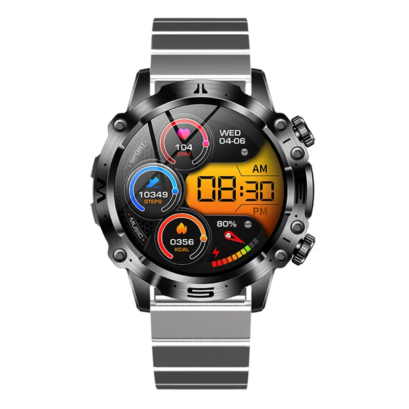 -BorderET482Smart Watch Heart Rate Calling Multi-Dial Multi-Function Sports Watch Bracelet