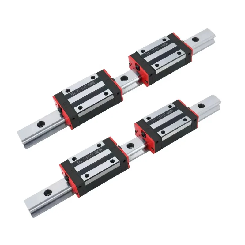 

Factory Supply HGR 15 20 25 30 35 45 55 65 Linear Guide Rail With Linear Bearing Blocks Length Customization Replace HIWIN