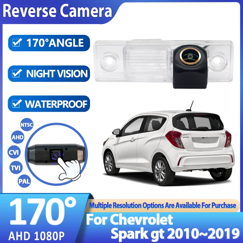 rear view Rear camera For Chevrolet Spark gt 2010 2011 2012 2013 2014 2015 2016 2017 2018 2019 AHD Night Vision Parking camera