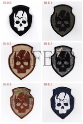 Military Embroidery Patch, Stalker Skull, Embroidery Patch