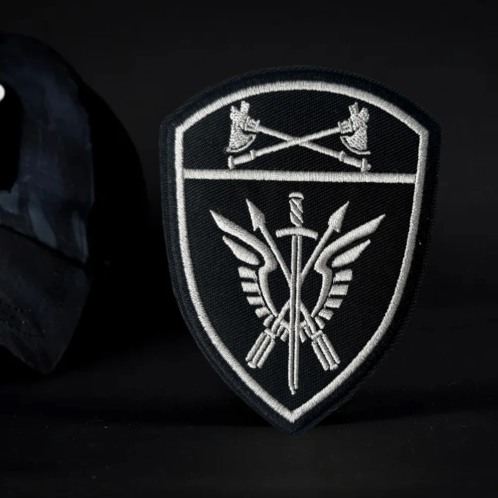 Parche bordado OMON Rosguardy con velcro – Insignia táctica militar - imagen 3