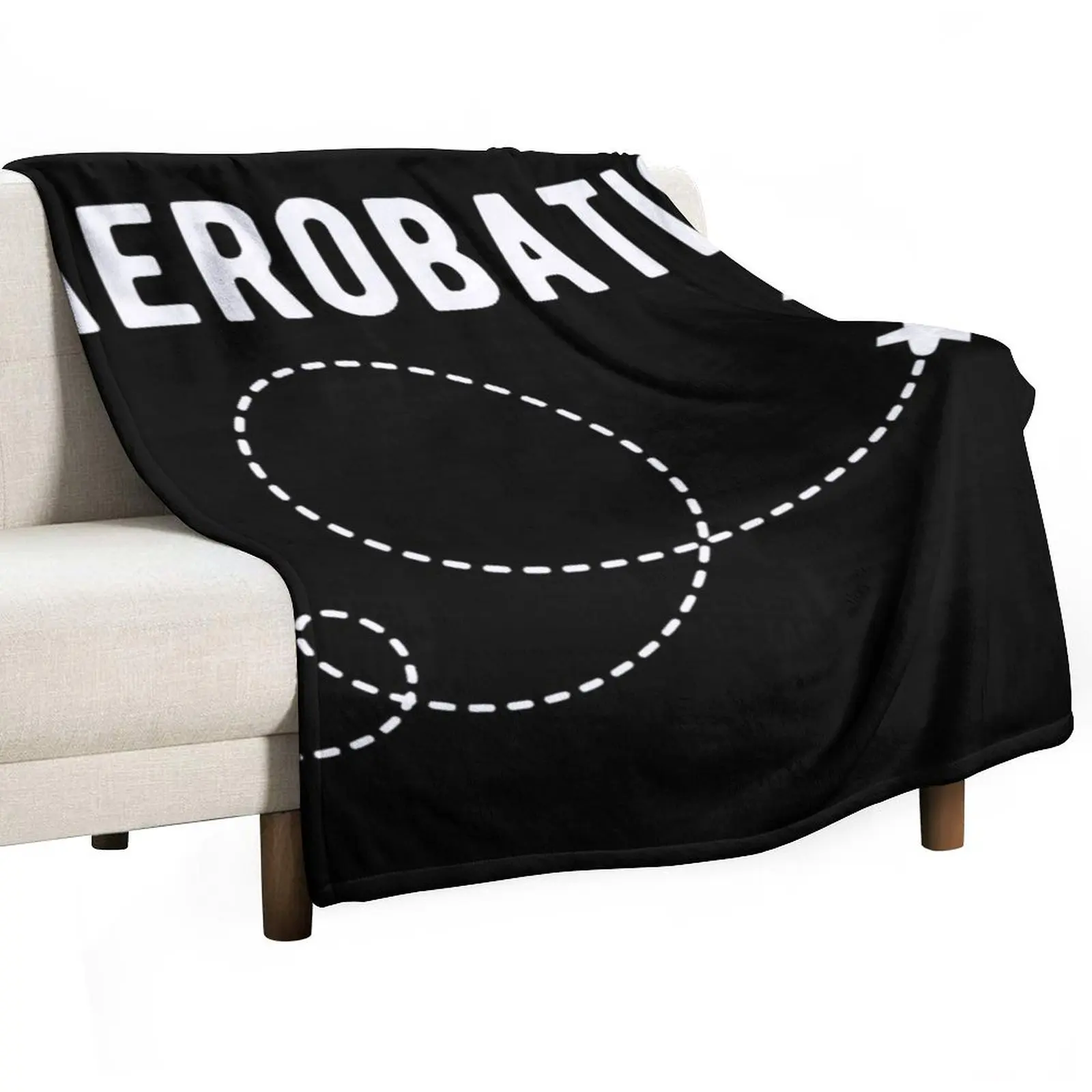 

Aerobatic Airplane Plane Aviation Throw Blanket Weighted Stuffeds Travel wednesday Blankets