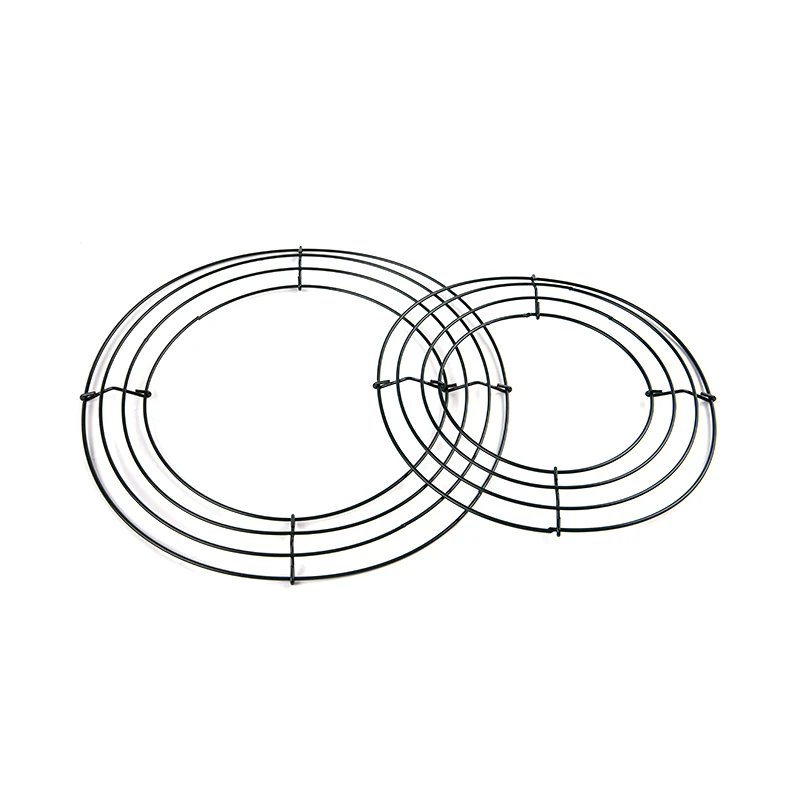 1PC Wreath Making Supplies Easter Wreath Spring Wreath for Front Door Wreath Base Frame Wreaths for Doors