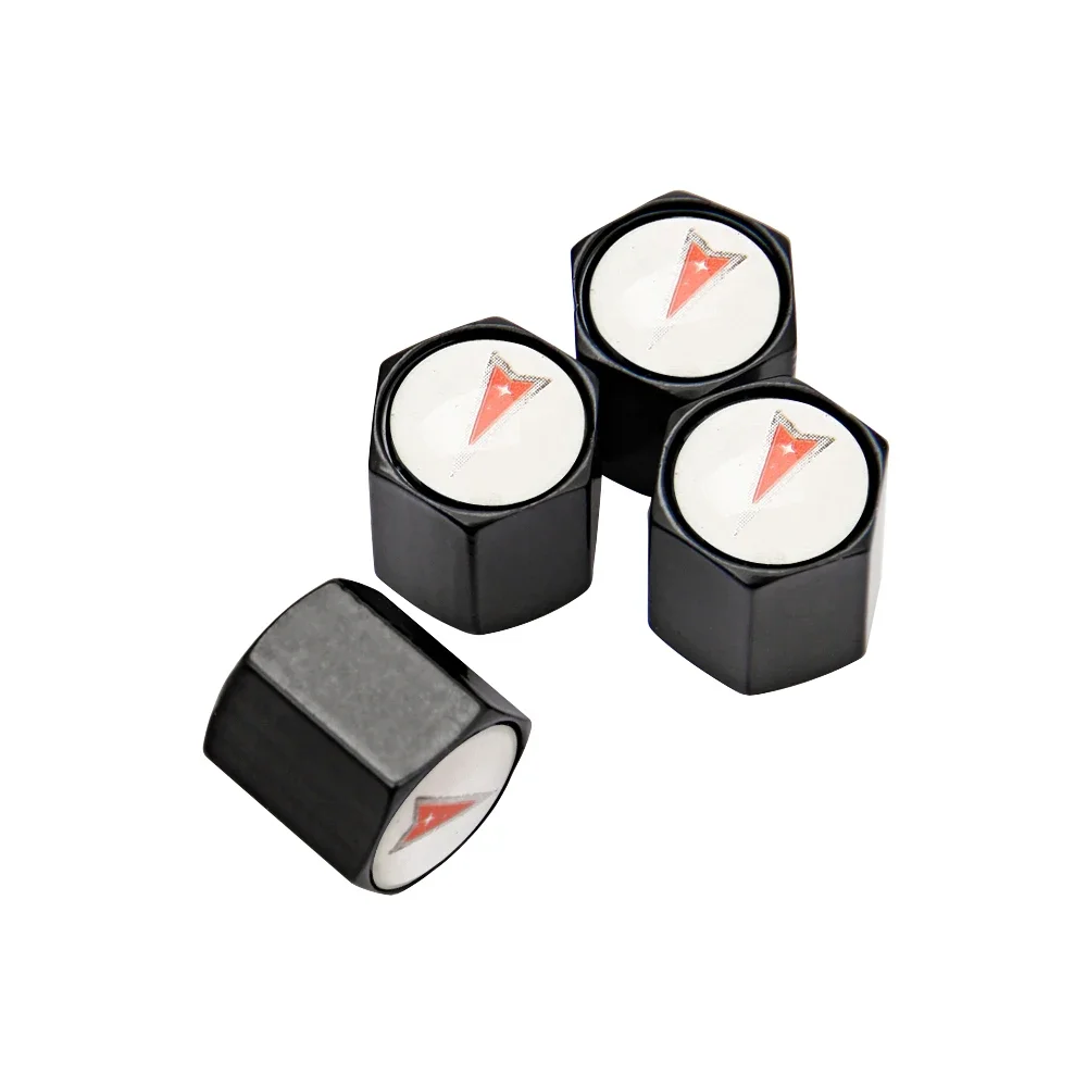 Car Styling Wheel Tire Valve Caps Cover for Pontiac Logo GTO Firebird Solstice Sunfire Grand Am Prix Bonneville Vibe Solstic