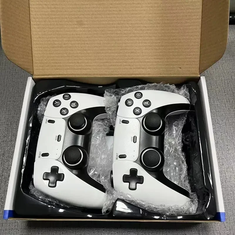 128G Game Stick M15 4K Video TV Game Console Wireless Gamepads 20000+ Classic Arcade Games HD Two-player Gaming Console with 64G image 6