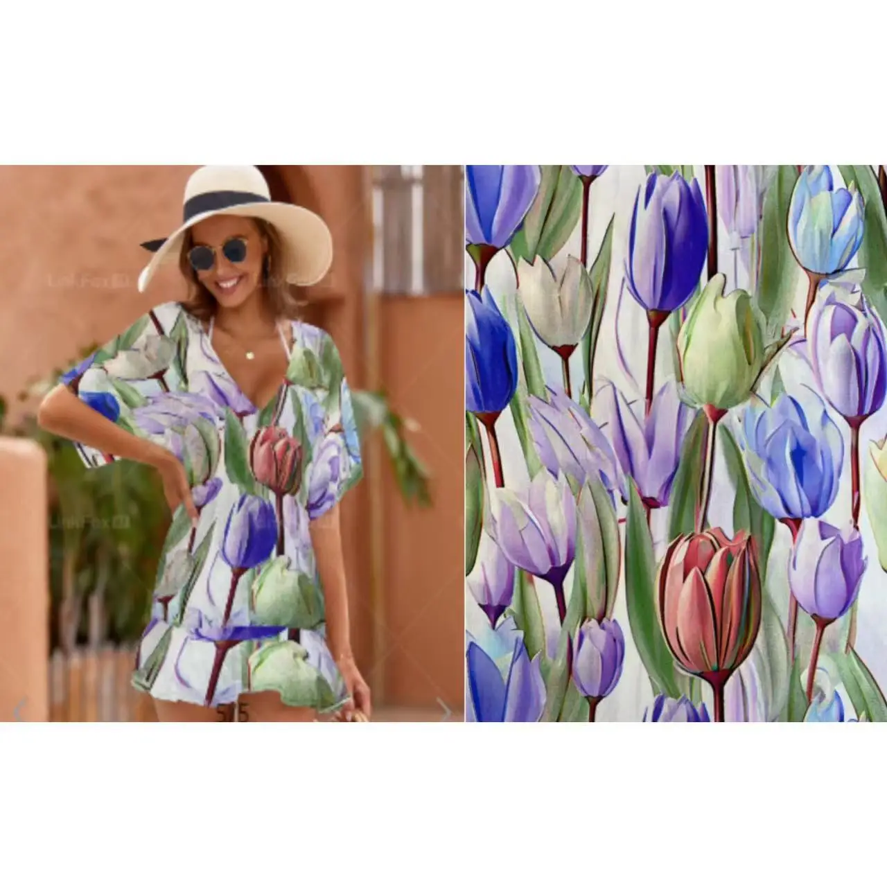 

Factory Custom New Design 100% rayon fabric Custom Print Stock Woven Fabric Printing rayon dresses